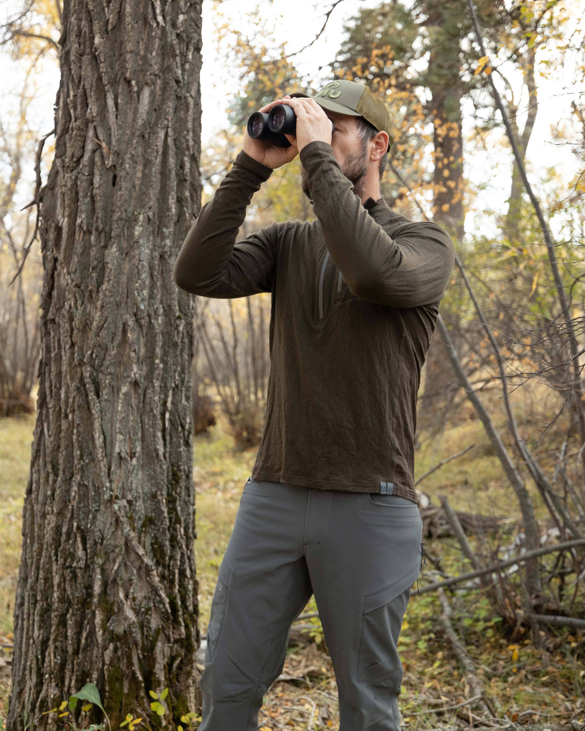 ULTRA Merino 145 Zip-T Hunting Shirt | Gunmetal - Image 5