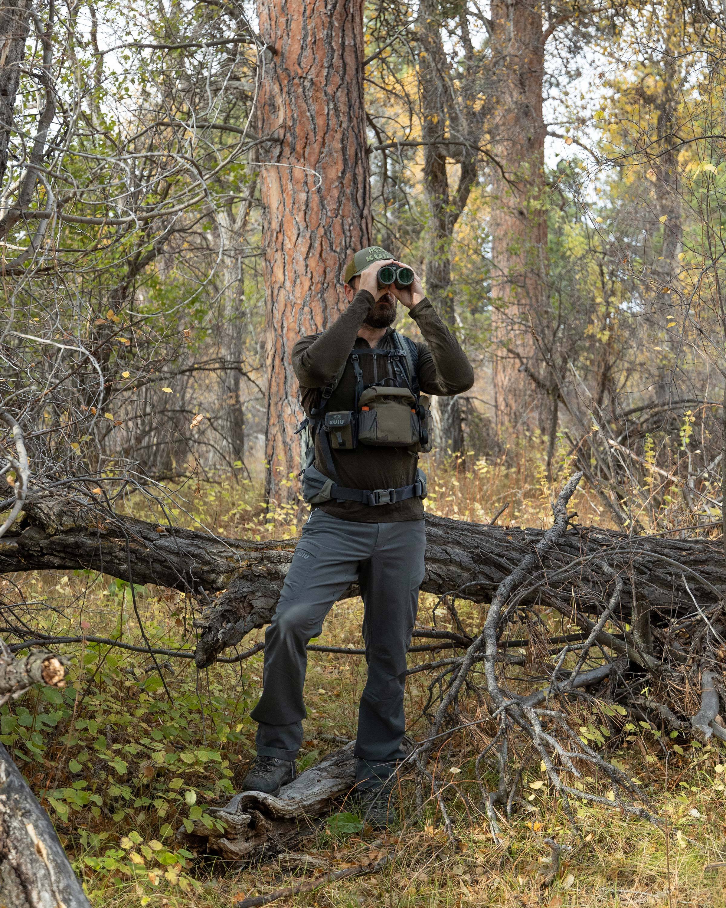 ULTRA Merino 145 Zip-T Hunting Shirt | Gunmetal - Image 3