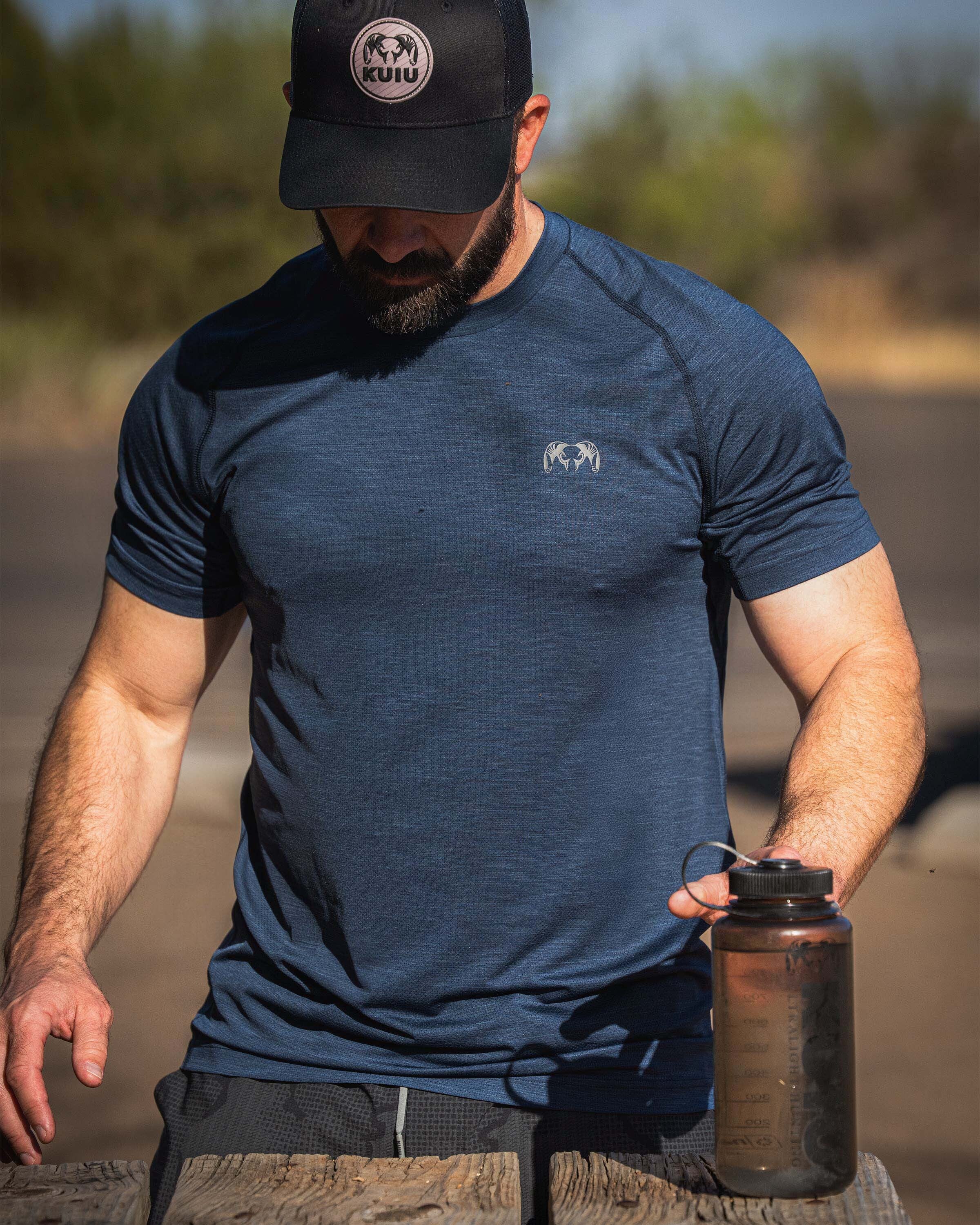 EnduroMesh SS Crew | Black Heather - Image 5