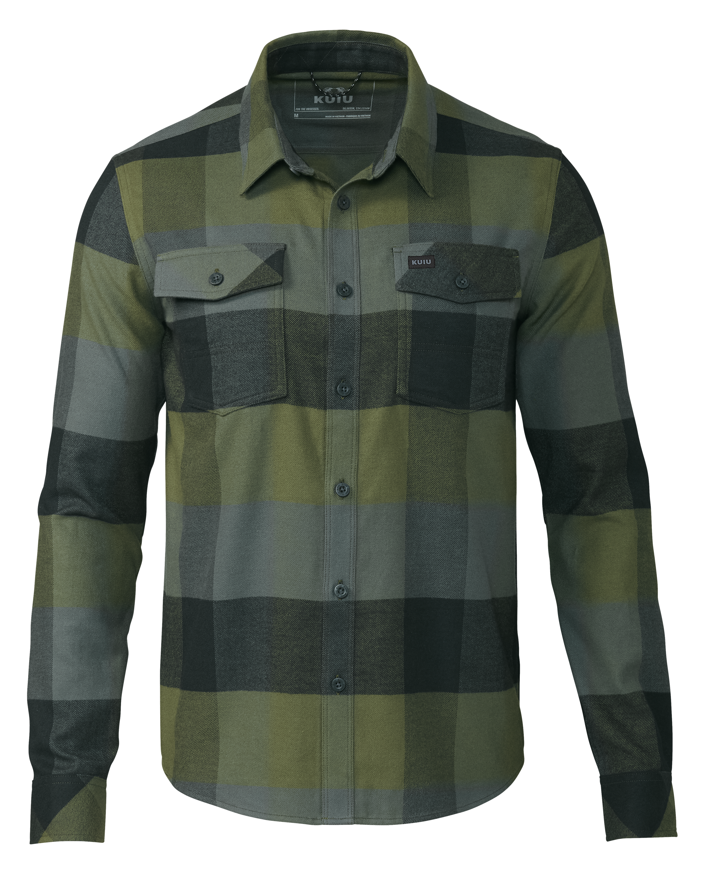 Field Flannel Shirt | Verde Plaid