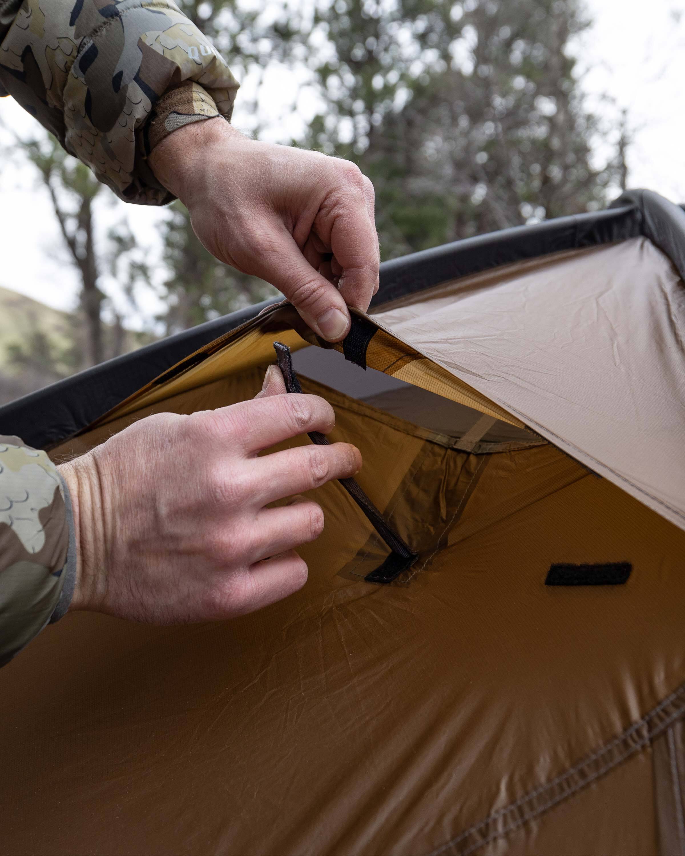 Mountain Star 3 Person Tent Set | Gunmetal-Camel - Image 16