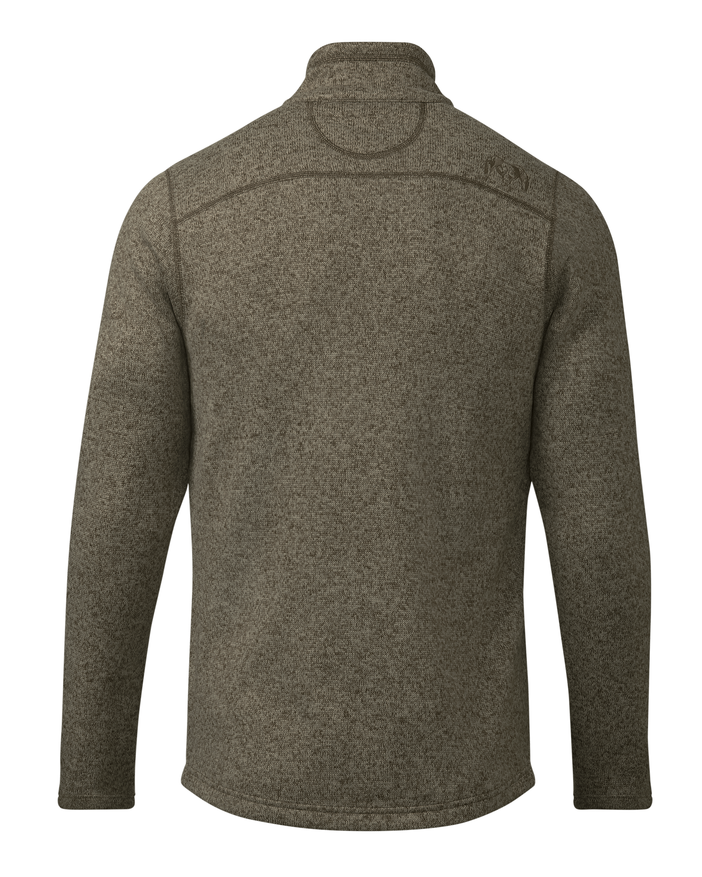 Base Camp Full Zip Sweater | Ash Heather - Image 2