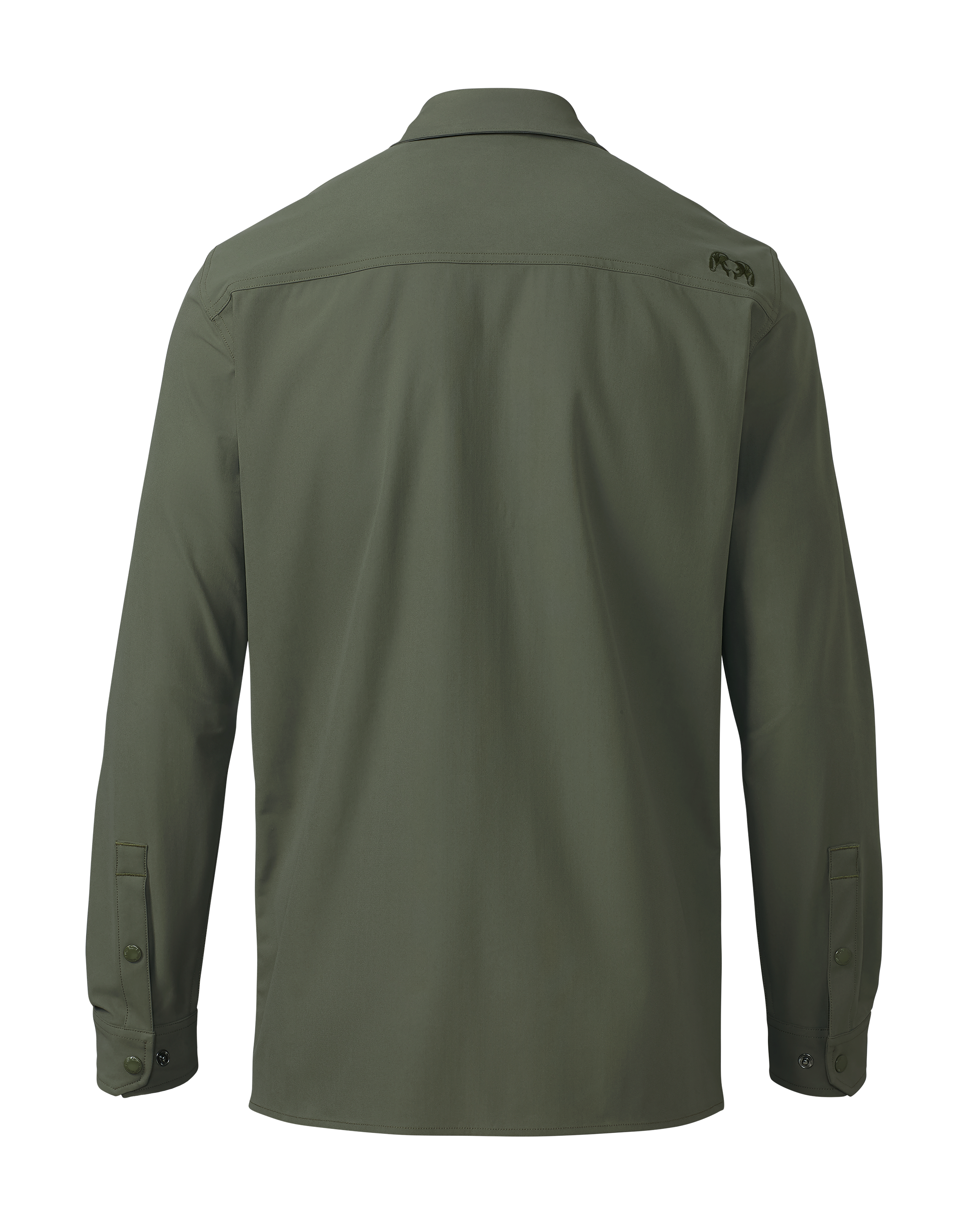 Outlet Tour Shirt Jacket | Dark Sage - Image 3
