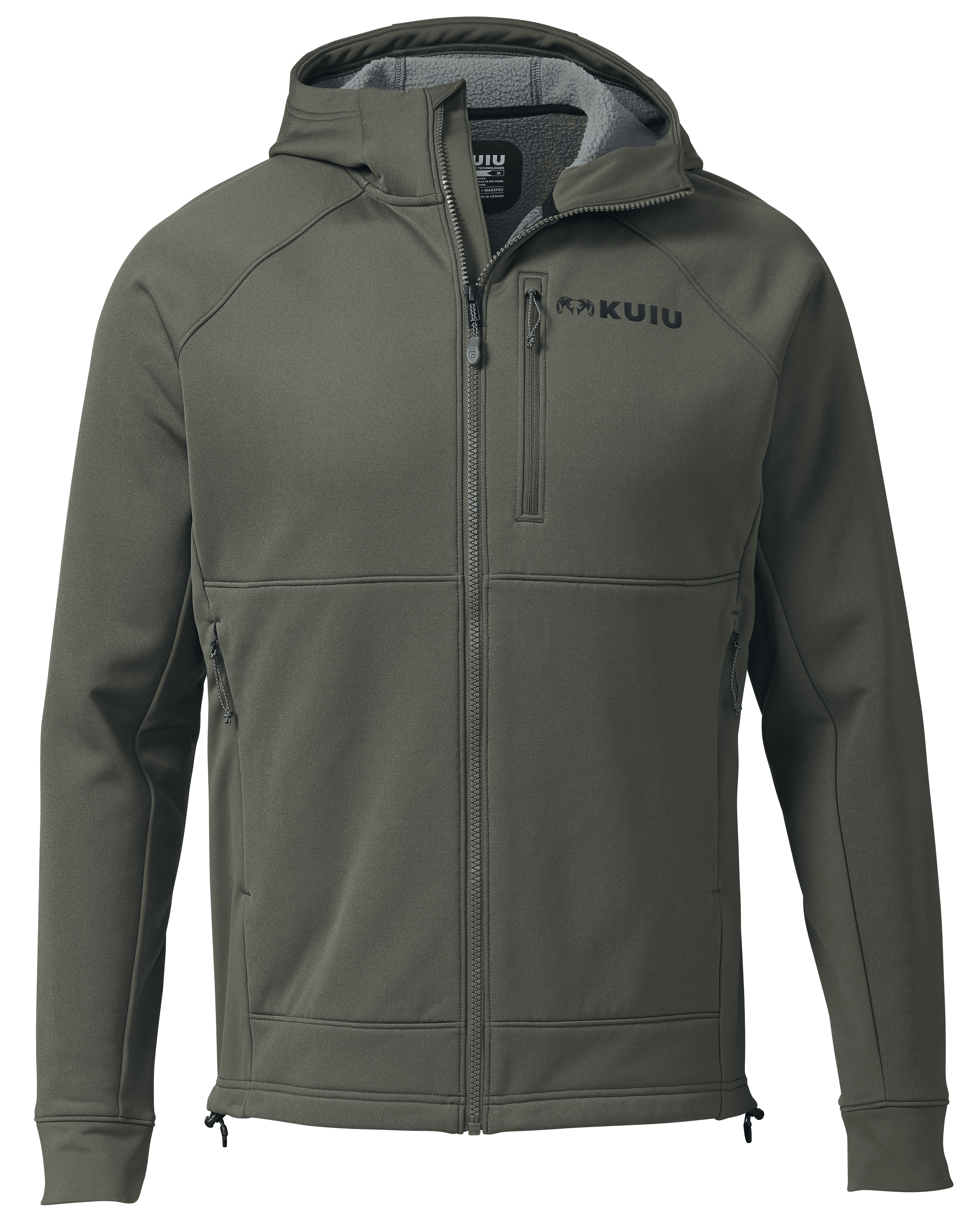 StrongFleece 275 Full Zip Hoodie | Ash