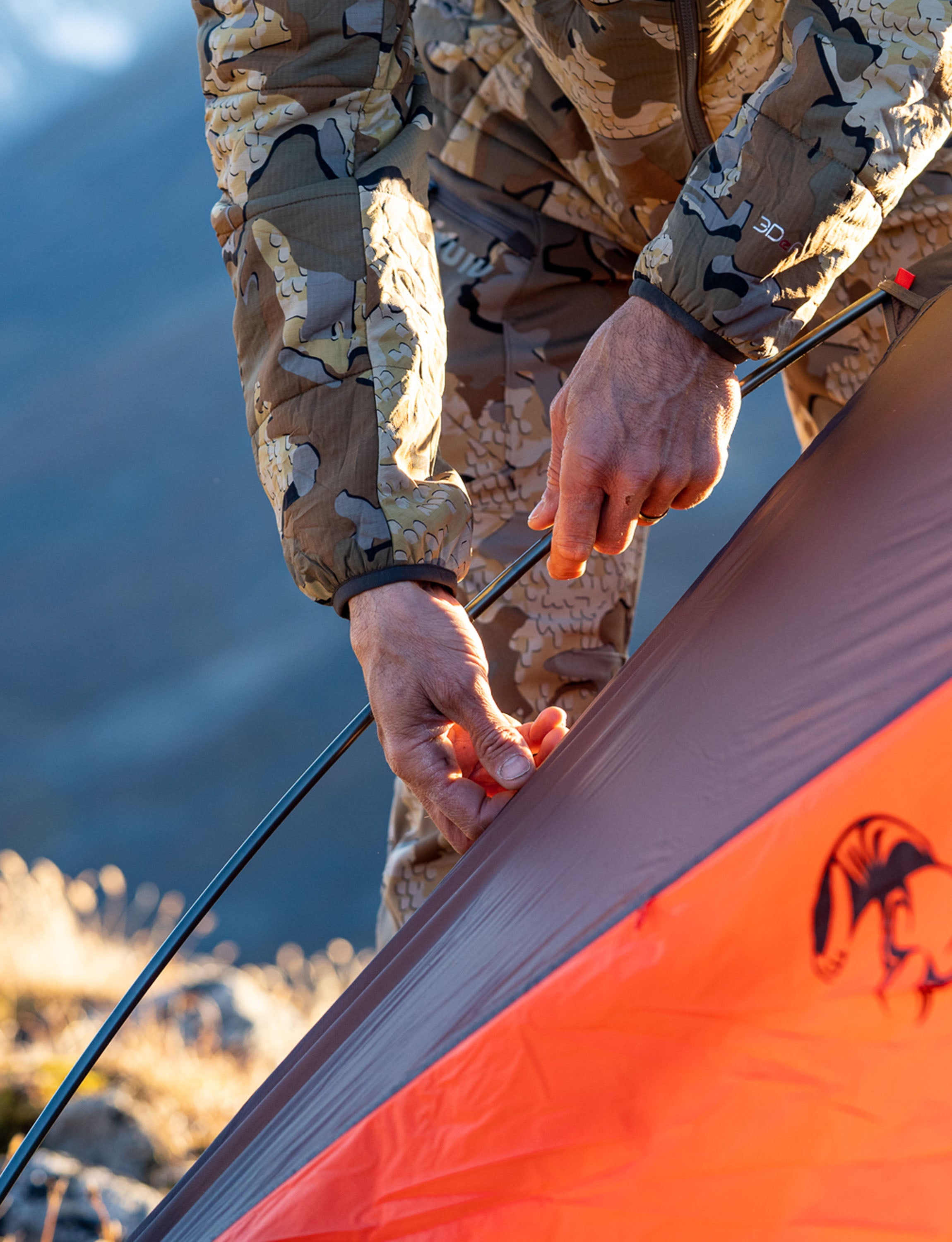 Mountain Star 2 Person Tent Set | Gunmetal-Camel - Image 19