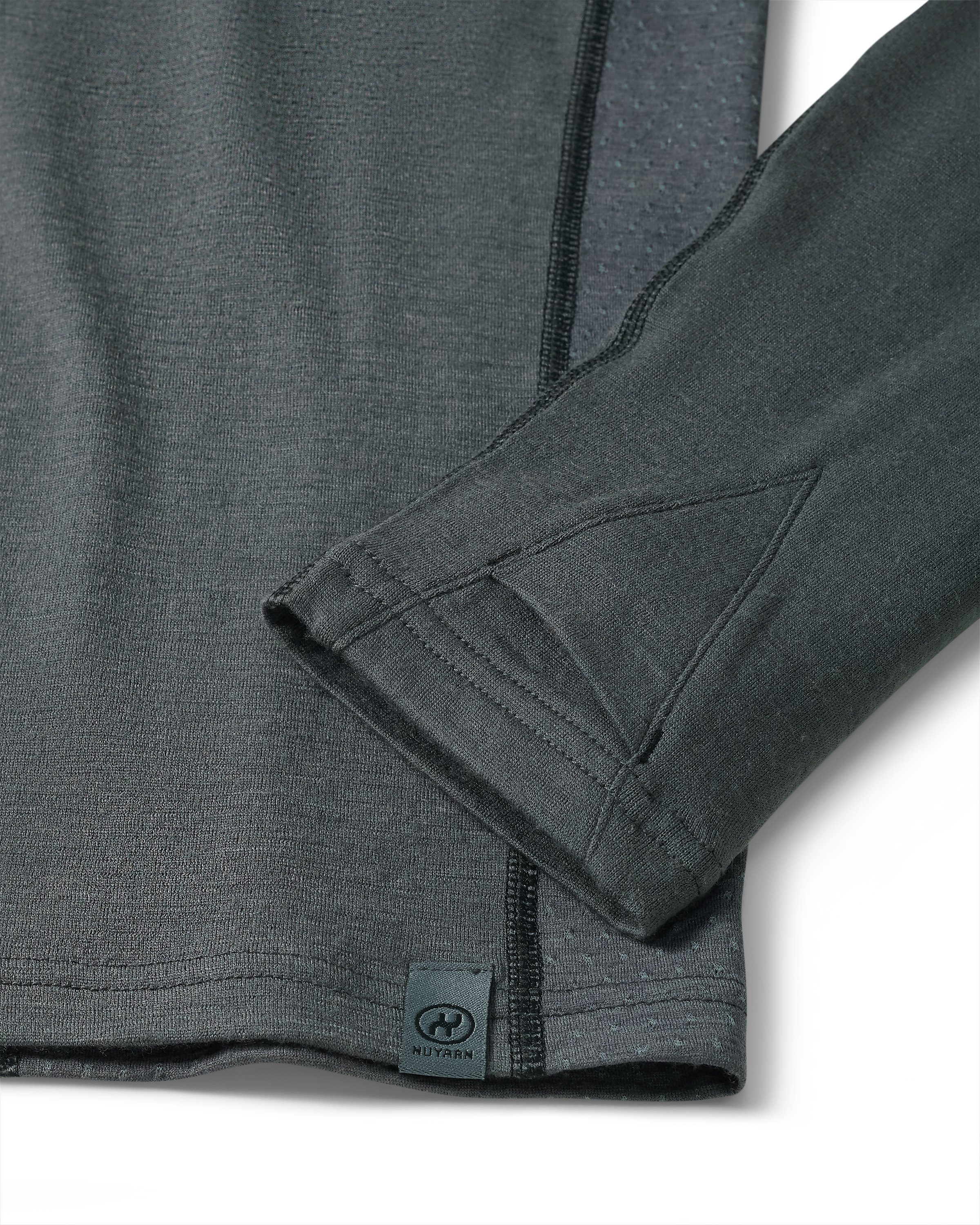 ULTRA Merino 145 Zip-T Hunting Hoodie | Gunmetal - Image 3